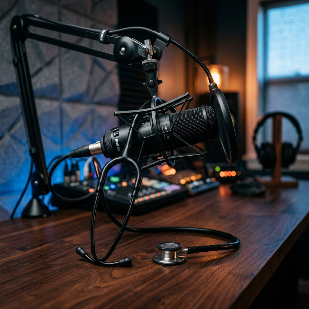 Studio Microphone Audio Recording